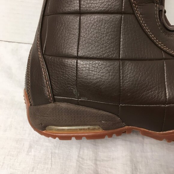 Burton Ion Snowboard Boots! 8.5 Brown  Synthetic Leather  Top of Line  EXCELLENT main image 5